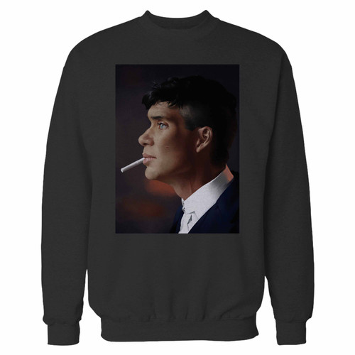 Your tommy shelby crewneck sweatshirt just got an update. This super comfortable and lighter weight crewneck will become your favorite go-to sweatshirt. The cozy spandex cuffs and waistband make this pill-resistant sweatshirt a fan favorite.And your group will look and feel their best in this premium ringspun cotton crew.