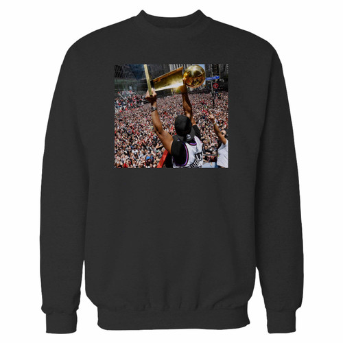 Your toronto raptors parade kyle lowry the larry oqxbrian trophy crewneck sweatshirt just got an update. This super comfortable and lighter weight crewneck will become your favorite go-to sweatshirt. The cozy spandex cuffs and waistband make this pill-resistant sweatshirt a fan favorite.And your group will look and feel their best in this premium ringspun cotton crew.