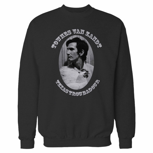 Your townes van zandt crewneck sweatshirt just got an update. This super comfortable and lighter weight crewneck will become your favorite go-to sweatshirt. The cozy spandex cuffs and waistband make this pill-resistant sweatshirt a fan favorite.And your group will look and feel their best in this premium ringspun cotton crew.