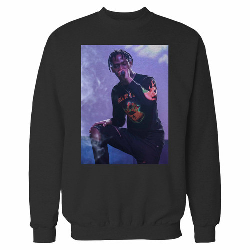 Your travis scott concert chicago crewneck sweatshirt just got an update. This super comfortable and lighter weight crewneck will become your favorite go-to sweatshirt. The cozy spandex cuffs and waistband make this pill-resistant sweatshirt a fan favorite.And your group will look and feel their best in this premium ringspun cotton crew.