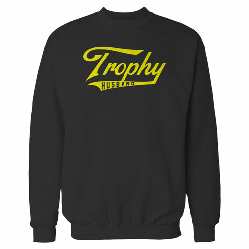 Your trophy husband crewneck sweatshirt just got an update. This super comfortable and lighter weight crewneck will become your favorite go-to sweatshirt. The cozy spandex cuffs and waistband make this pill-resistant sweatshirt a fan favorite.And your group will look and feel their best in this premium ringspun cotton crew.