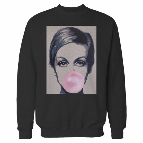 Your twiggy chewing bubblegum crewneck sweatshirt just got an update. This super comfortable and lighter weight crewneck will become your favorite go-to sweatshirt. The cozy spandex cuffs and waistband make this pill-resistant sweatshirt a fan favorite.And your group will look and feel their best in this premium ringspun cotton crew.