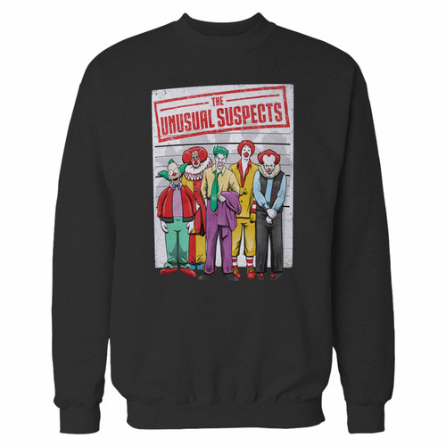 Your unusual suspects movie parody crewneck sweatshirt just got an update. This super comfortable and lighter weight crewneck will become your favorite go-to sweatshirt. The cozy spandex cuffs and waistband make this pill-resistant sweatshirt a fan favorite.And your group will look and feel their best in this premium ringspun cotton crew.