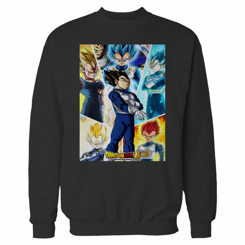 Your vegeta dragon ball crewneck sweatshirt just got an update. This super comfortable and lighter weight crewneck will become your favorite go-to sweatshirt. The cozy spandex cuffs and waistband make this pill-resistant sweatshirt a fan favorite.And your group will look and feel their best in this premium ringspun cotton crew.