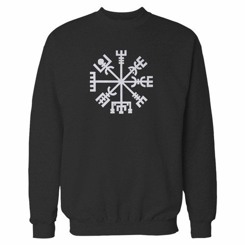 Your vegvisir norse mythology viking asatru runic compass crewneck sweatshirt just got an update. This super comfortable and lighter weight crewneck will become your favorite go-to sweatshirt. The cozy spandex cuffs and waistband make this pill-resistant sweatshirt a fan favorite.And your group will look and feel their best in this premium ringspun cotton crew.