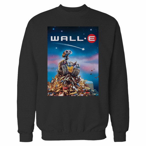 Your wall-e animation movie crewneck sweatshirt just got an update. This super comfortable and lighter weight crewneck will become your favorite go-to sweatshirt. The cozy spandex cuffs and waistband make this pill-resistant sweatshirt a fan favorite.And your group will look and feel their best in this premium ringspun cotton crew.