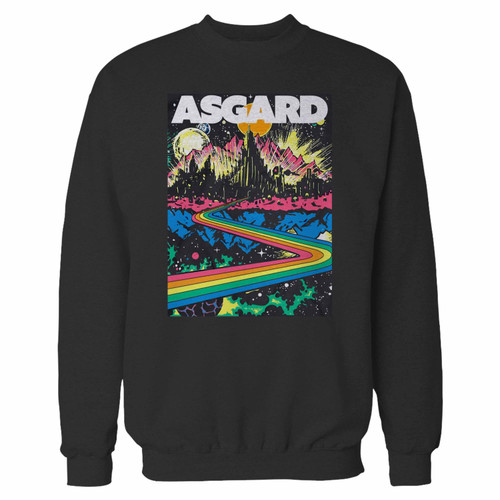 Your welcome to asgard crewneck sweatshirt just got an update. This super comfortable and lighter weight crewneck will become your favorite go-to sweatshirt. The cozy spandex cuffs and waistband make this pill-resistant sweatshirt a fan favorite.And your group will look and feel their best in this premium ringspun cotton crew.