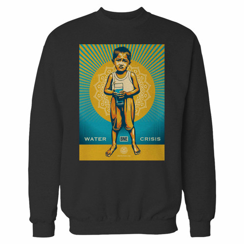 Your world water crisis crewneck sweatshirt just got an update. This super comfortable and lighter weight crewneck will become your favorite go-to sweatshirt. The cozy spandex cuffs and waistband make this pill-resistant sweatshirt a fan favorite.And your group will look and feel their best in this premium ringspun cotton crew.