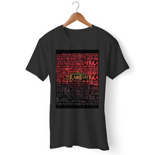 Africa Words Men T Shirt