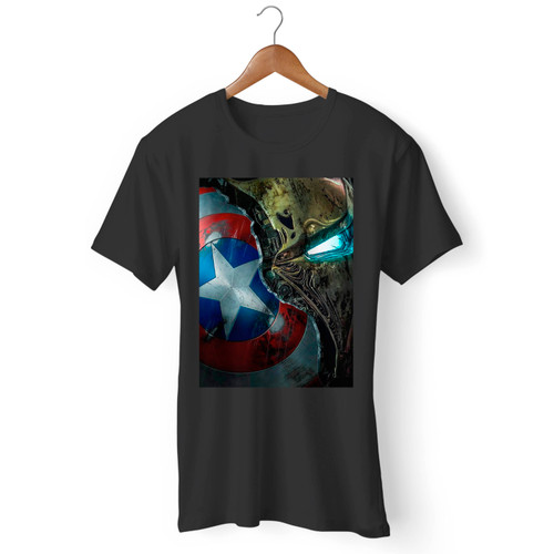 Armor Avenger Civil War Men T Shirt