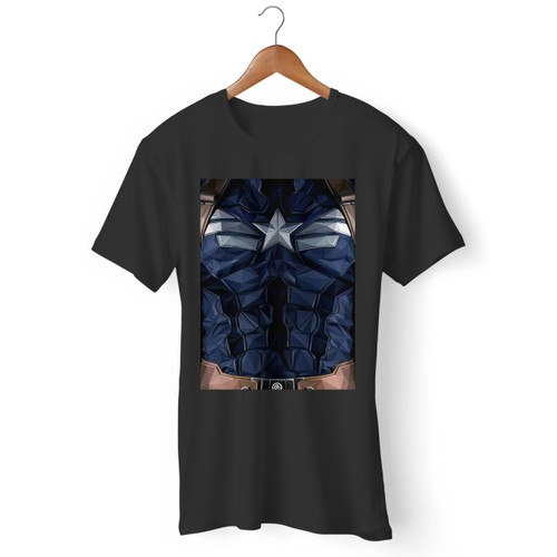 Armor Captain America Men T Shirt