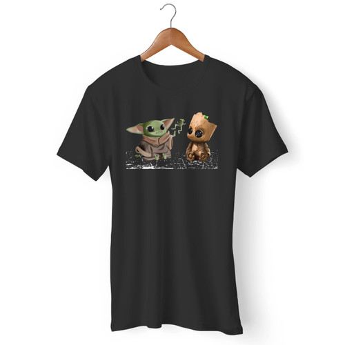 Baby Yoda Frog And Groot Star Wars Men T Shirt