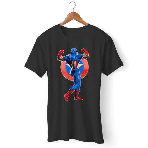 Captain America Flex Men T Shirt