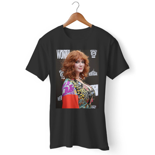 Christina Hendricks American Woman Men T Shirt