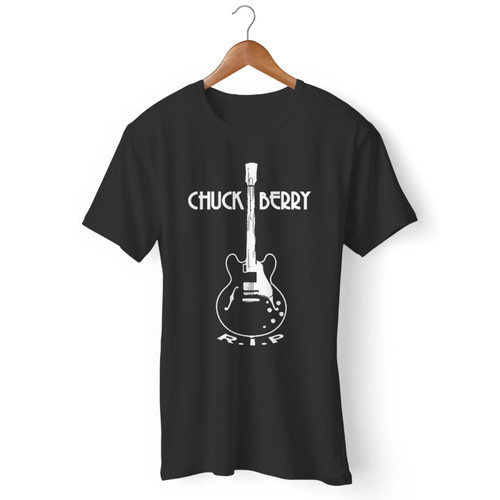 Chuck Berry Rock And Roll Rip Es-335 Men T Shirt