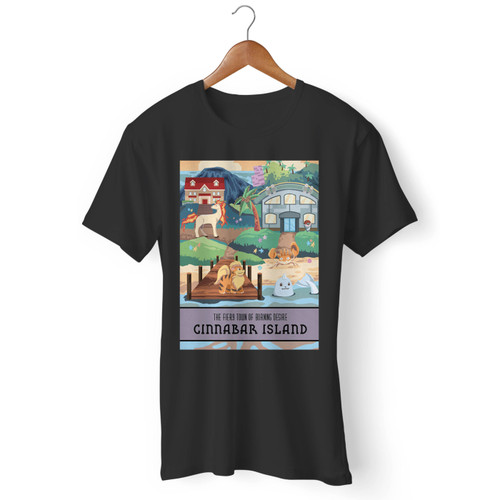 Cinnabar Island Men T Shirt