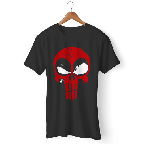 Deadpool Punisher Skull Men T Shirt