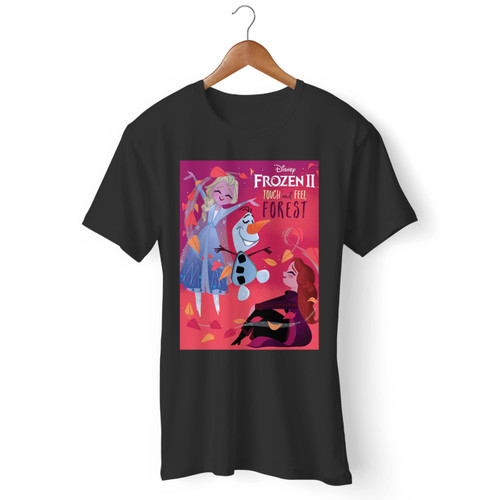 Disney Frozen 2 Touch And Feel Forest Men T Shirt Disney Frozen 2 Touch And Feel Forest Men T Shirt