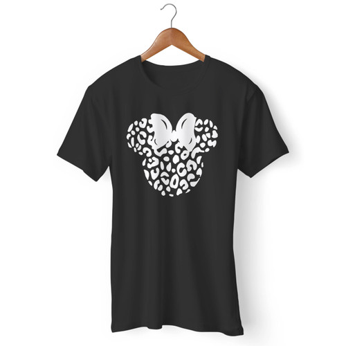 Disney Leopard Minnie Men T Shirt