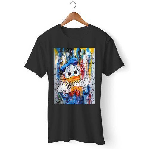 Donald Duck Gulty Of Love Men T Shirt