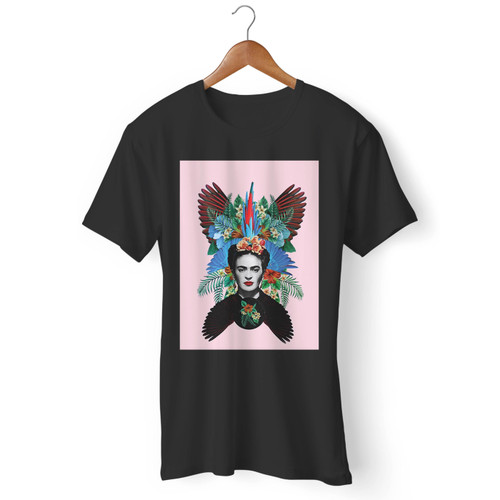 Frida Kahlo Floral Men T Shirt