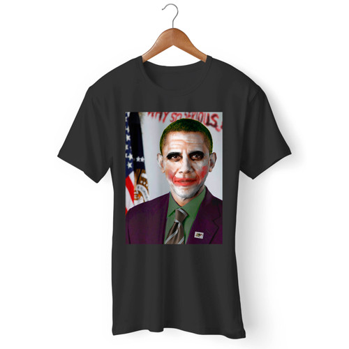 Joker Barack Obama Men T Shirt