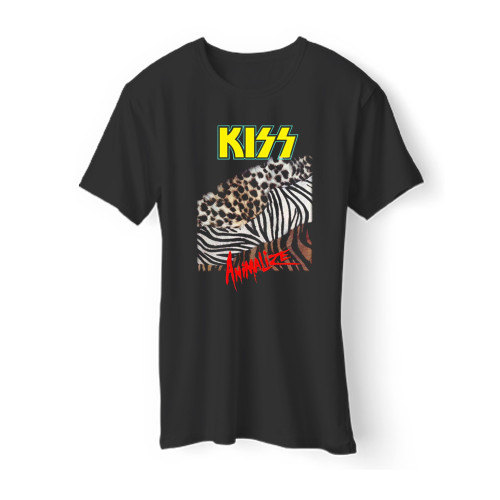 Kiss Animalize Tour 85 Men T Shirt