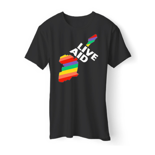 Live Aid Men T Shirt