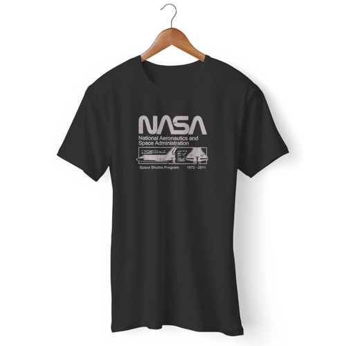 Nasa Boys Classic Space Shuttle Logo Men T Shirt