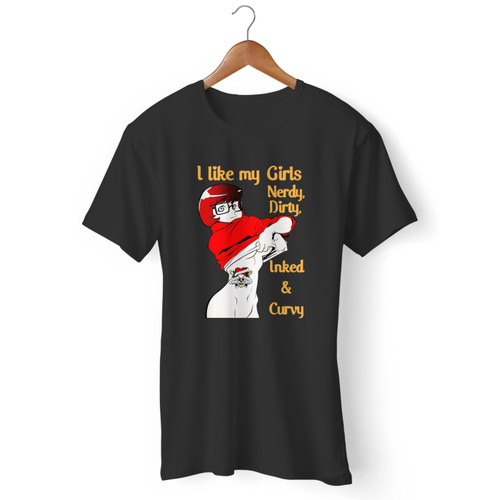 Nerdy Dirty Inked And Curvy Unisex Velma Men T Shirt