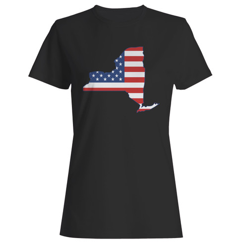 These are new york american flag women t shirt that are cute tied to the side or paired with a cardigan or jacket for a more styled look. So comfy and classic, they are sure to make your vacation extra magical.