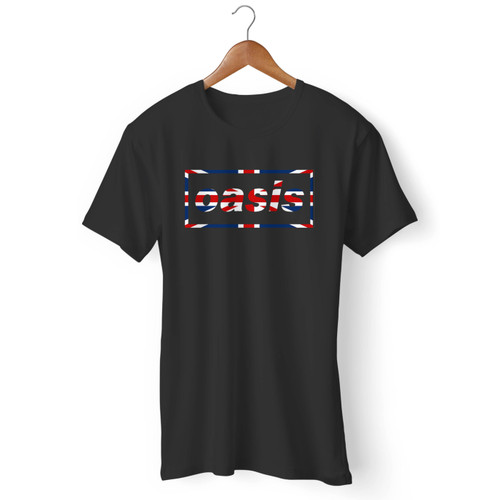 Oasis Flag Logo Men T Shirt