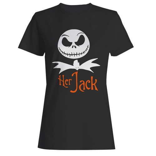 These are nightmare before christmas her jack women t shirt that are cute tied to the side or paired with a cardigan or jacket for a more styled look. So comfy and classic, they are sure to make your vacation extra magical.