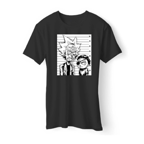 Rick And Morty Mugshot Men T Shirt