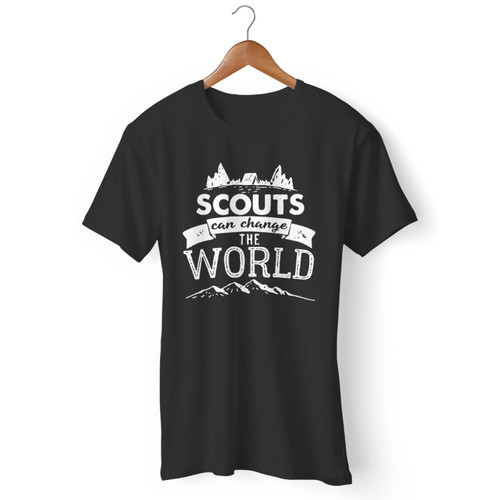 Scouts Can Change The World Men T Shirt