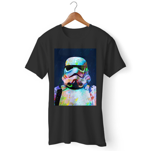 Star Wars Stormtrooper Colorfull Art Men T Shirt