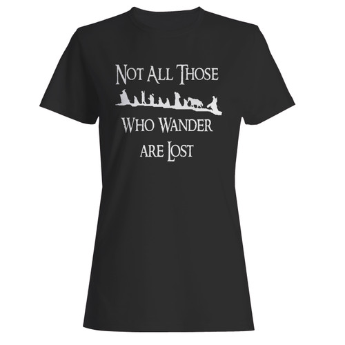 These are not all thos who wander are lost lord of the rings hobbit movie retro women t shirt that are cute tied to the side or paired with a cardigan or jacket for a more styled look. So comfy and classic, they are sure to make your vacation extra magical.