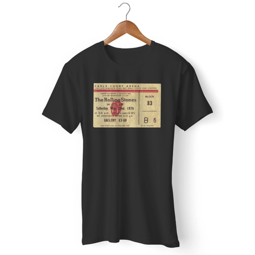 The Rolling Stones Ticket Stub Men T Shirt
