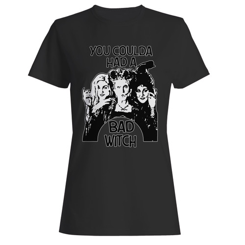 These are you coulda had a bad witch women t shirt that are cute tied to the side or paired with a cardigan or jacket for a more styled look. So comfy and classic, they are sure to make your vacation extra magical.