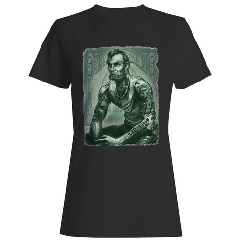 These are abraham abe lincoln tattoo women t shirt that are cute tied to the side or paired with a cardigan or jacket for a more styled look. So comfy and classic, they are sure to make your vacation extra magical.
