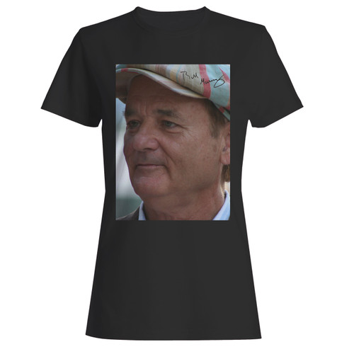 These are bill murray signed autograph women t shirt that are cute tied to the side or paired with a cardigan or jacket for a more styled look. So comfy and classic, they are sure to make your vacation extra magical.