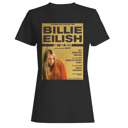 These are billie eilish 2018 women t shirt that are cute tied to the side or paired with a cardigan or jacket for a more styled look. So comfy and classic, they are sure to make your vacation extra magical.