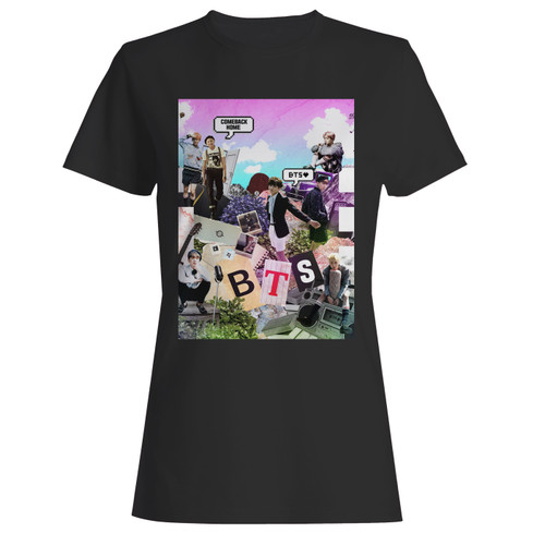 These are bts come back home women t shirt that are cute tied to the side or paired with a cardigan or jacket for a more styled look. So comfy and classic, they are sure to make your vacation extra magical.
