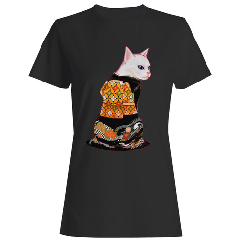 These are cat kimono women t shirt that are cute tied to the side or paired with a cardigan or jacket for a more styled look. So comfy and classic, they are sure to make your vacation extra magical.