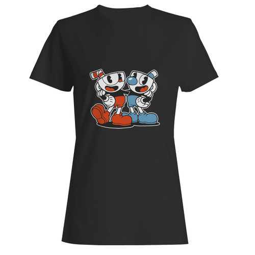 These are cuphead mugman women t shirt that are cute tied to the side or paired with a cardigan or jacket for a more styled look. So comfy and classic, they are sure to make your vacation extra magical.