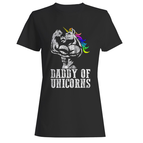 These are daddy of unicorns women t shirt that are cute tied to the side or paired with a cardigan or jacket for a more styled look. So comfy and classic, they are sure to make your vacation extra magical.
