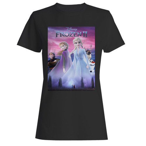 These are frozen ii all characters women t shirt that are cute tied to the side or paired with a cardigan or jacket for a more styled look. So comfy and classic, they are sure to make your vacation extra magical.