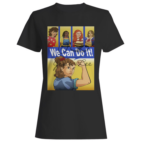 These are girls of stranger things 3 women t shirt that are cute tied to the side or paired with a cardigan or jacket for a more styled look. So comfy and classic, they are sure to make your vacation extra magical.