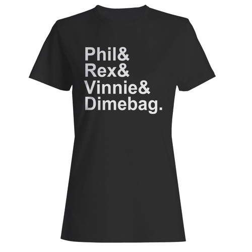 These are pantera names dimebag darrell custom women t shirt that are cute tied to the side or paired with a cardigan or jacket for a more styled look. So comfy and classic, they are sure to make your vacation extra magical.