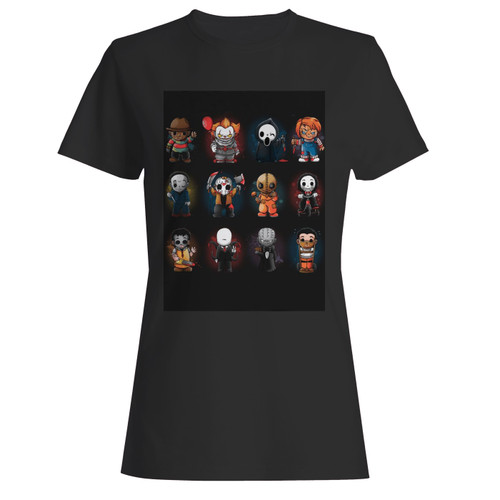 These are horror guys women t shirt that are cute tied to the side or paired with a cardigan or jacket for a more styled look. So comfy and classic, they are sure to make your vacation extra magical.